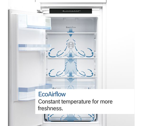 BOSCH Series 2 KIN96NSE0 Integrated 60 40 Fridge Freezer - Sliding Hinge