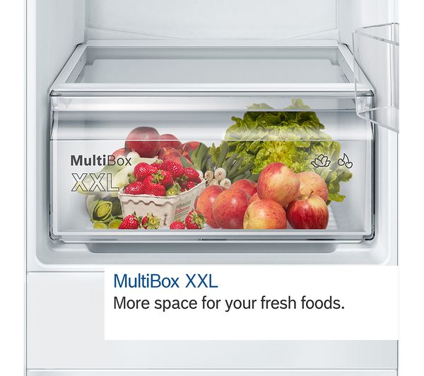 BOSCH Series 2 KIN96NSE0 Integrated 60 40 Fridge Freezer - Sliding Hinge
