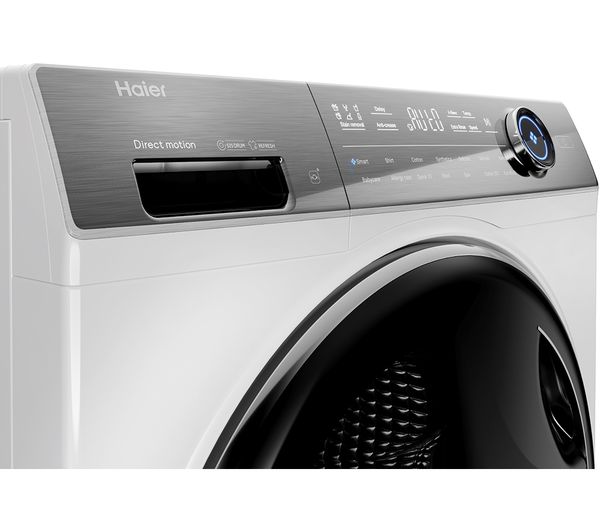 HAIER I Pro Series 7 Plus HW100-B14979U1 WiFi-enabled 10 kg 1400 Spin Washing Machine - White
