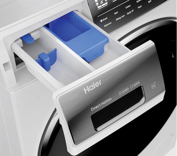 HAIER I Pro Series 7 Plus HW100-B14979U1 WiFi-enabled 10 kg 1400 Spin Washing Machine - White