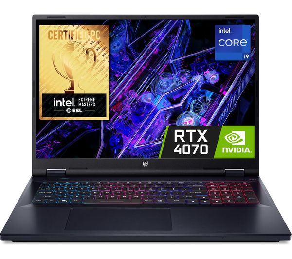 ACER Predator Helios 18" Gaming Laptop - Intel® Core™ i9 RTX 4070 1 TB SSD
