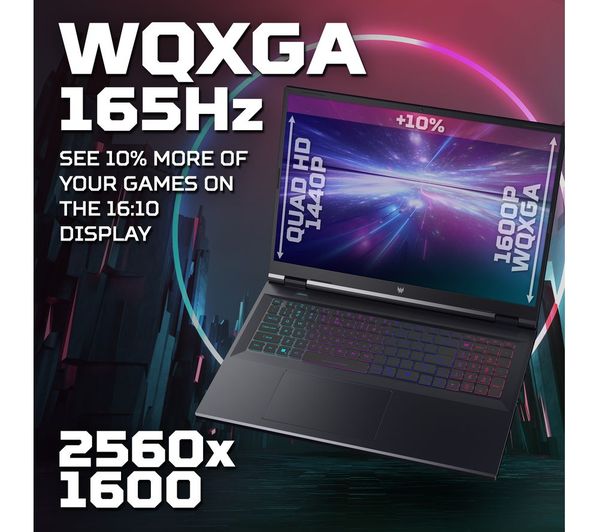 ACER Predator Helios 18" Gaming Laptop - Intel® Core™ i9 RTX 4070 1 TB SSD