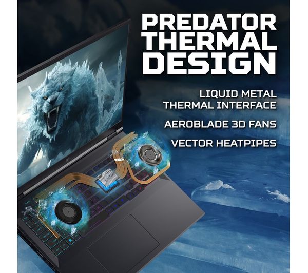 ACER Predator Helios 18" Gaming Laptop - Intel® Core™ i9 RTX 4070 1 TB SSD