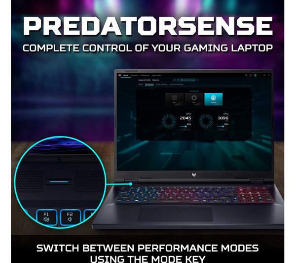 ACER Predator Helios 18" Gaming Laptop - Intel® Core™ i9 RTX 4070 1 TB SSD