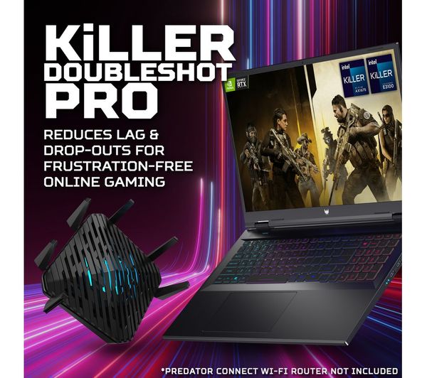 ACER Predator Helios 18" Gaming Laptop - Intel® Core™ i9 RTX 4070 1 TB SSD
