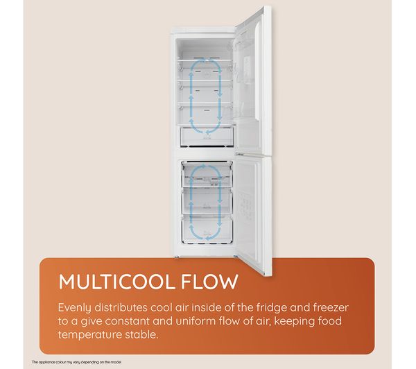 HOTPOINT Total No Frost HBTNF 60182 W UK 50 50 Fridge Freezer - White