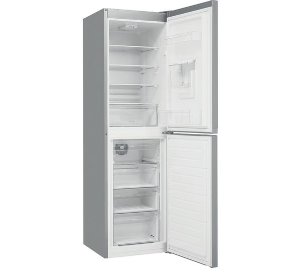 HOTPOINT Frost Free HBNF 55182 S AQUA UK 50 50 Fridge Freezer - Silver