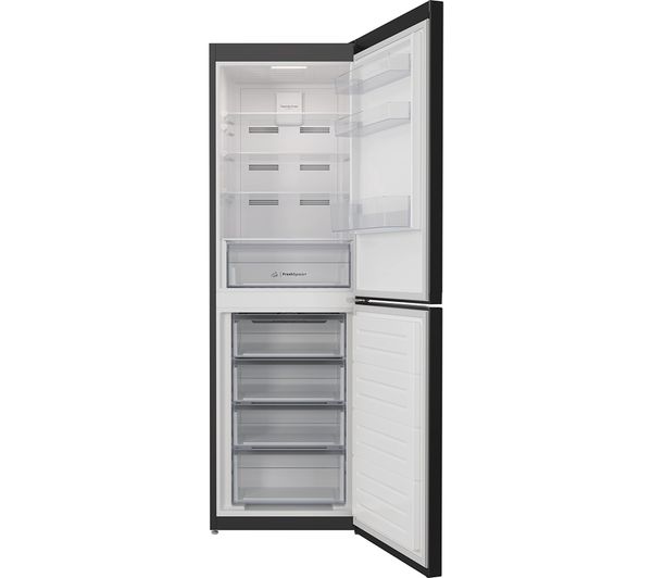 INDESIT IBTNF 60182 B UK 50 50 Fridge Freezer - Black