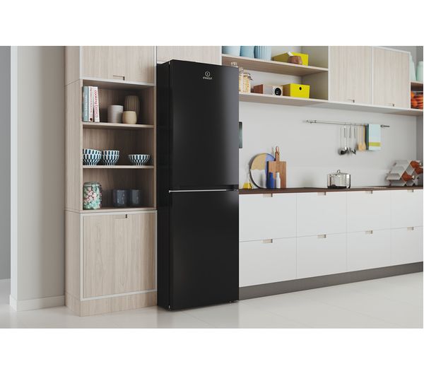INDESIT IBTNF 60182 B UK 50 50 Fridge Freezer - Black