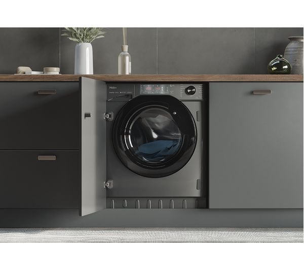 HAIER Series 4 HWQ90B416FWBR-UK Integrated 9 kg 1600 Spin Washing Machine