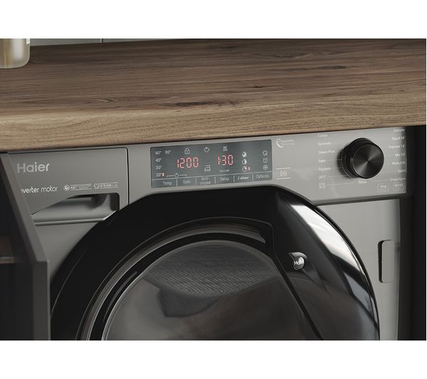 HAIER Series 4 HWQ90B416FWBR-UK Integrated 9 kg 1600 Spin Washing Machine