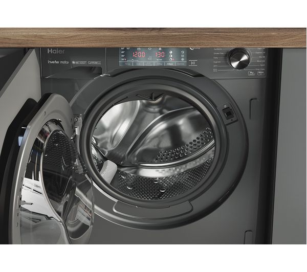 HAIER Series 4 HWQ90B416FWBR-UK Integrated 9 kg 1600 Spin Washing Machine