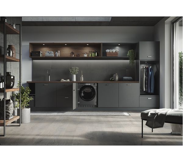 HAIER Series 4 HWQ90B416FWBR-UK Integrated 9 kg 1600 Spin Washing Machine