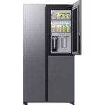 SAMSUNG Series 9 Beverage Center RH69DG893ES9EU American-Style Smart Fridge Freezer - Silver