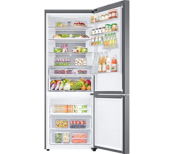 SAMSUNG Series 8 SpaceMax RB53DG703ES9EU 70 30 Smart Fridge Freezer - Silver