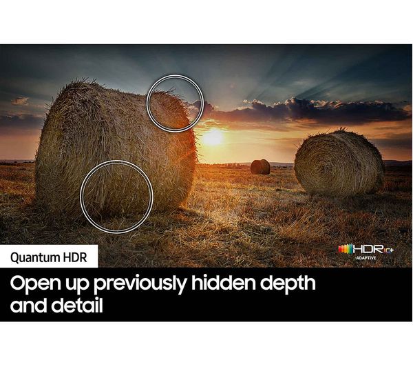 SAMSUNG Q60D 43 inch QLED 4K HDR Smart TV (2024) - QE43Q60D
