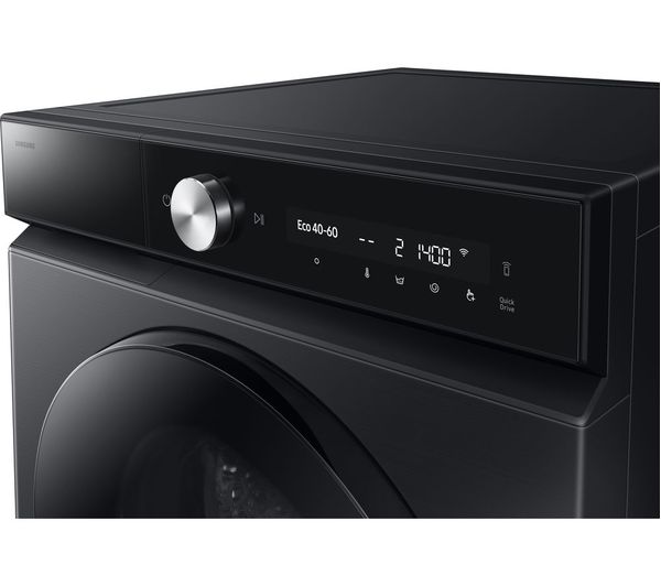 SAMSUNG Bespoke Series 8 AI Energy QuickDrive WW11DB8B95GBU1 WiFi-enabled 11 kg 1400 Spin Washing Machine - Black