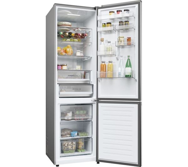 HAIER HDPW5620DNPK Smart 60 40 Fridge Freezer - Platinum Inox