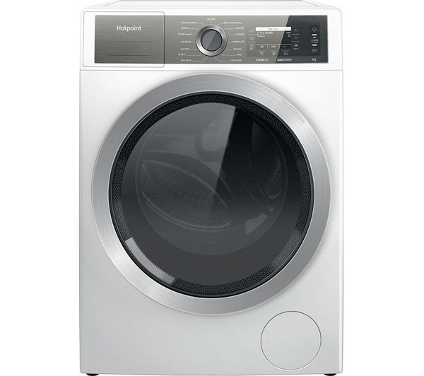 HOTPOINT Gentlepower H7 99 UK 9 kg 1400 Spin Washing Machine - White