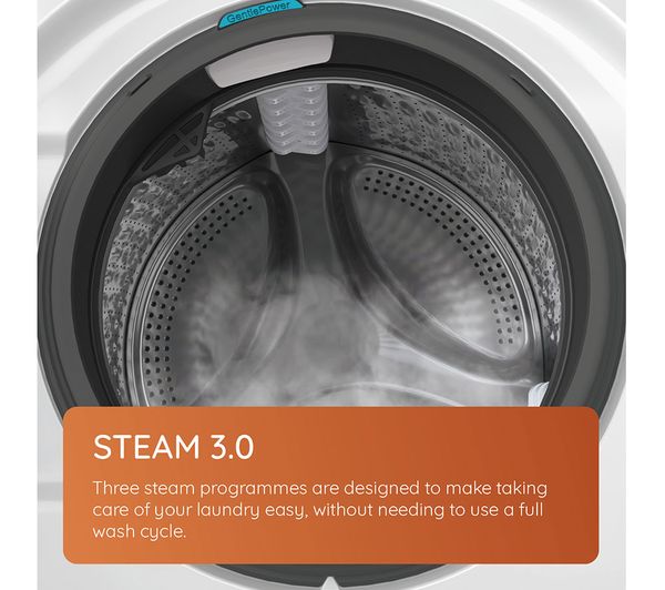 HOTPOINT Gentlepower H7 99 UK 9 kg 1400 Spin Washing Machine - White