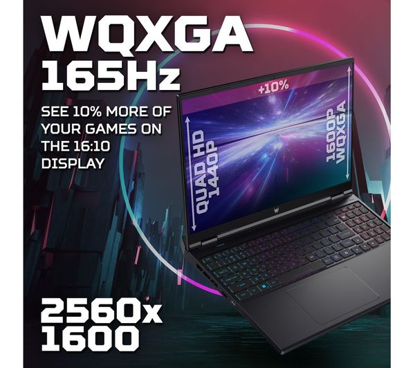 ACER Predator Helios Neo 16" Gaming Laptop - Intel® Core™ i7 RTX 4070 1 TB SSD