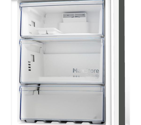 BEKO HarvestFresh CNG7603VG 70 30 Fridge Freezer - Graphite