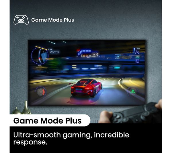 HISENSE 65E7NQTUK 65 Smart 4K Ultra HD HDR QLED TV with Amazon Alexa