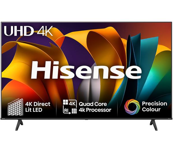 HISENSE 65A6NTUK 65 Smart 4K Ultra HD HDR LED TV with Amazon Alexa