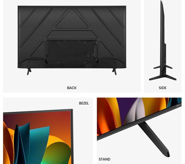 HISENSE 65A6NTUK 65 Smart 4K Ultra HD HDR LED TV with Amazon Alexa