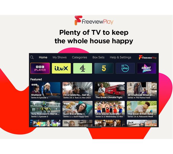TCL 65C655K 65 Smart 4K Ultra HD HDR QLED TV with Google Assistant & Amazon Alexa
