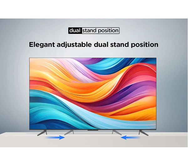 TCL 65C655K 65 Smart 4K Ultra HD HDR QLED TV with Google Assistant & Amazon Alexa