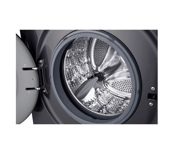 LG X10 Series Direct Drive F4X1009NMK WiFi-enabled 9 kg 1400 Spin Washing Machine - Slate Grey