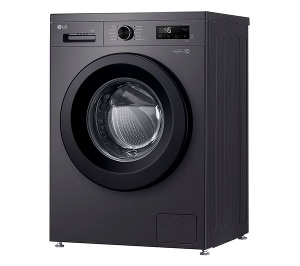 LG X10 Series Direct Drive F4X1009NMK WiFi-enabled 9 kg 1400 Spin Washing Machine - Slate Grey