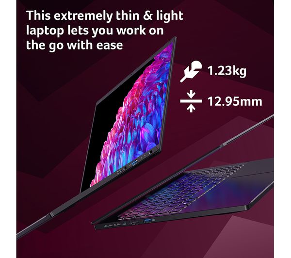 ACER Swift Edge 16" Laptop - AMD Ryzen 7 1 TB SSD Black