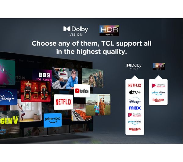 TCL 65PF650K Fire TV 65 Smart 4K Ultra HD HDR LED TV with Amazon Alexa