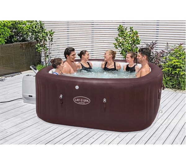 LAY-Z-SPA Maldives HydroJet Pro Inflatable Hot Tub - Magenta