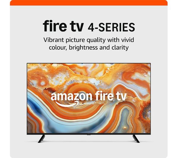 AMAZON 4-Series Fire TV 4K50N400U 50" Smart 4K Ultra HD HDR LED TV with Amazon Alexa