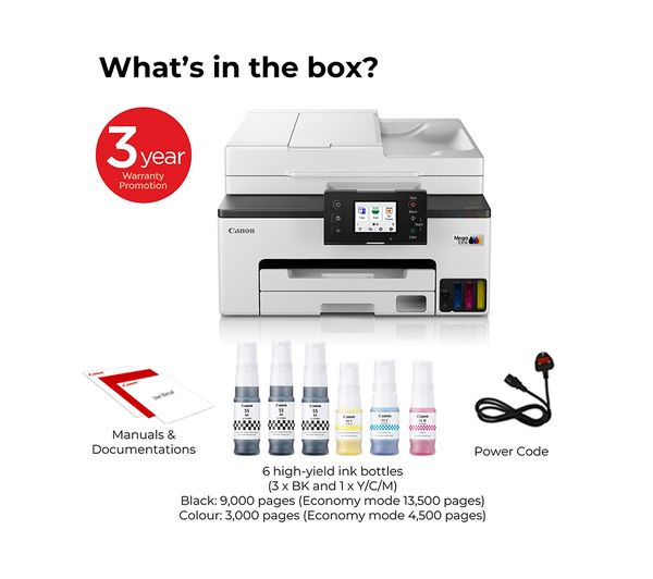 CANON MAXIFY GX2050 All-in-One Wireless Inkjet Printer with Fax