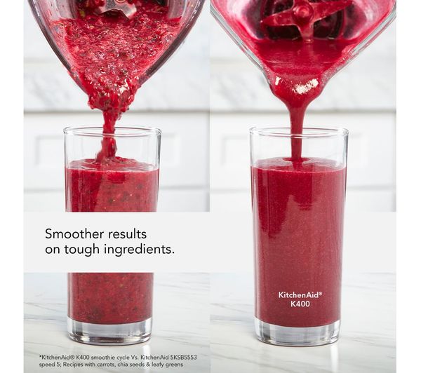 KITCHENAID Artisan K400 Blender - Onyx Black
