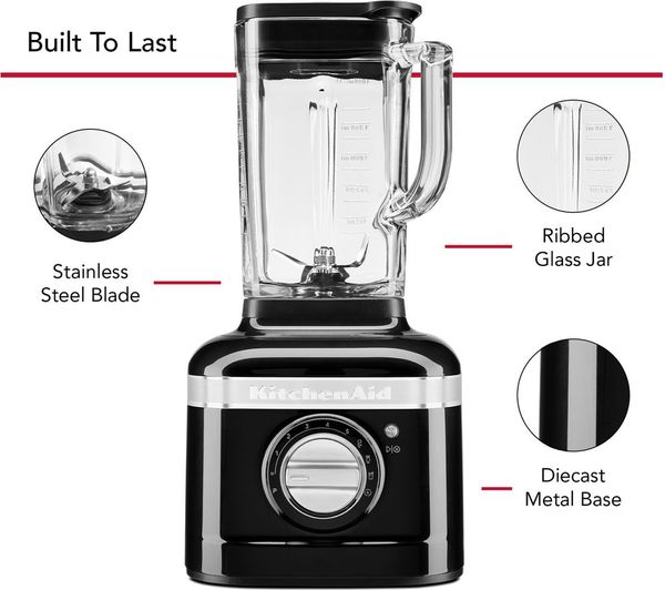 KITCHENAID Artisan K400 Blender - Onyx Black