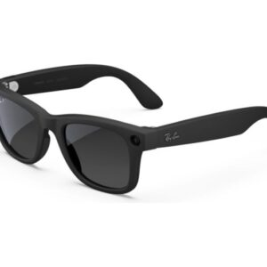 RAY-BAN Meta Wayfarer (Standard) Smart Glasses - Matte Black  Polarised Gradient Graphite