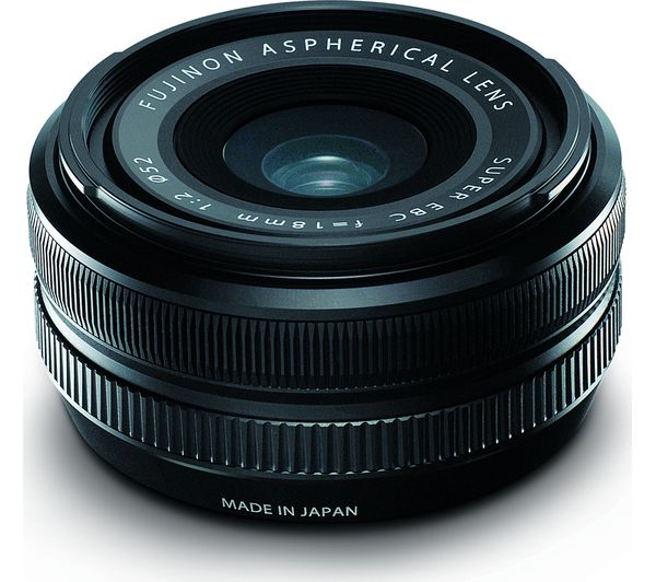 FUJIFILM Fujinon XF 18 mm f 2 R Wide-angle Prime Lens